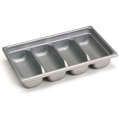 Органайзер для столовых приборов Mobil Plastic 32,5 х 53 х h9,5 см сірий (86-GRI) Винница - изображение 1