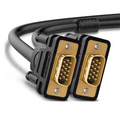 Кабель мультимедійний VGA M to VGA M 3.0m VG101 black Ugreen (11631) Вінниця