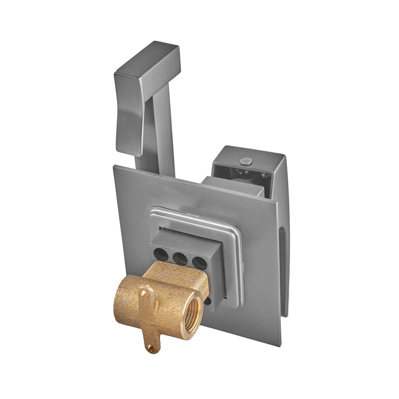 Смеситель для гигиенического душа Koer KB-23007-07 (Цвет графит) (KR5163) Киев - изображение 5