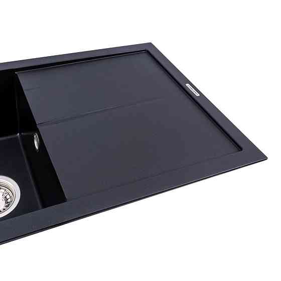 VALESO Гранітна мийка для кухні VALESO SOLID 7843 матова Чорний Киев