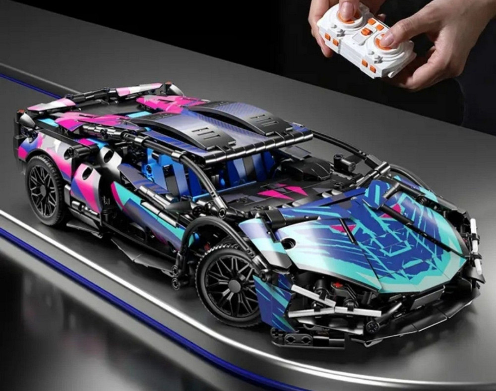 Конструктор 1в1 Technic Lego Lamborghini Sian с Управлением 1314 шт. Харьков - изображение 7