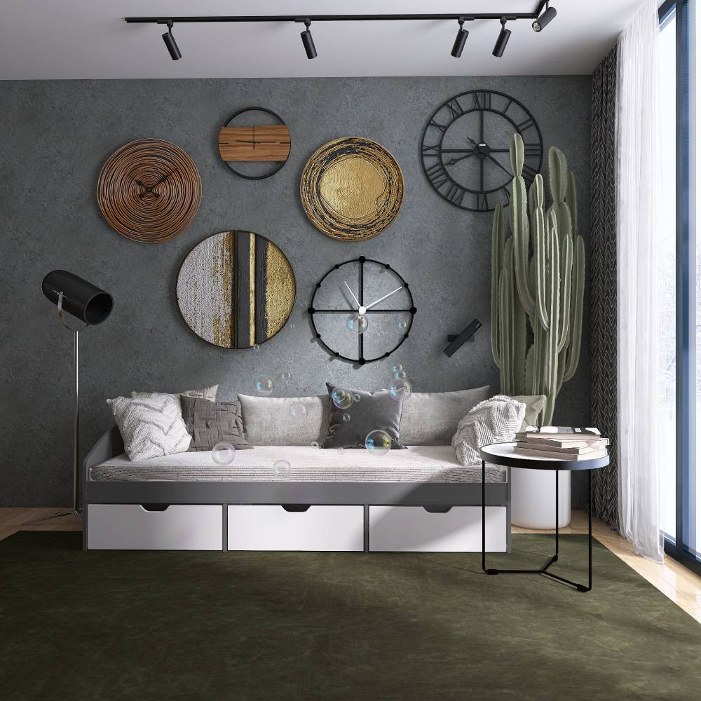 Ящики висувні 3 штуки для ліжка Еверест Комфорт 3 61х55х21 см Німфея Альба (DTM-5734) Львів - фото 3