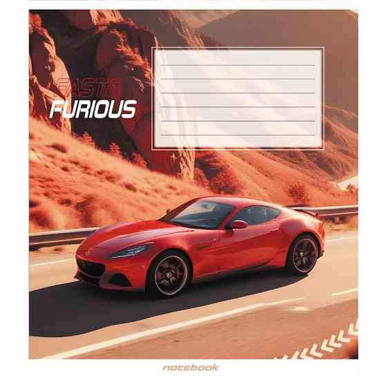 Зошит загальний "В пустелі" 060-590423K-5 в клітинку, 60 аркушів Вінниця