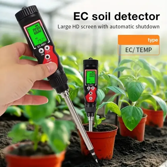 Цифровий вимірювач електропроводності та температури ґрунту Київ
