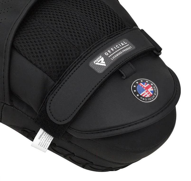 Лапи боксерські RDX T17 Aura Black Gold Каменское - изображение 4