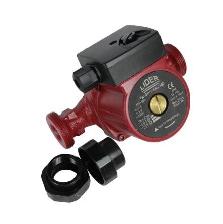 Насос циркуляційний 0,26кВт 8м 92л/хв 180мм + гайка LPS 25-8S/180 Lider Житомир