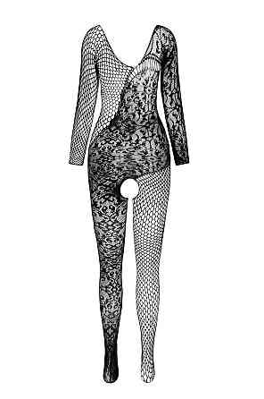 Бодистокинг Passion BS107 One Size, black Sex Aura Киев