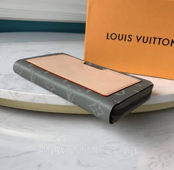Женский брендовый кошелек LV (63237) Lux Киев - изображение 6
