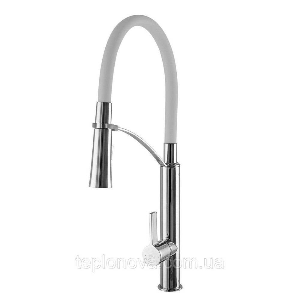 Смеситель для кухни TOPAZ SARDINIA TS 8817-H23-W-S Черновцы - изображение 5