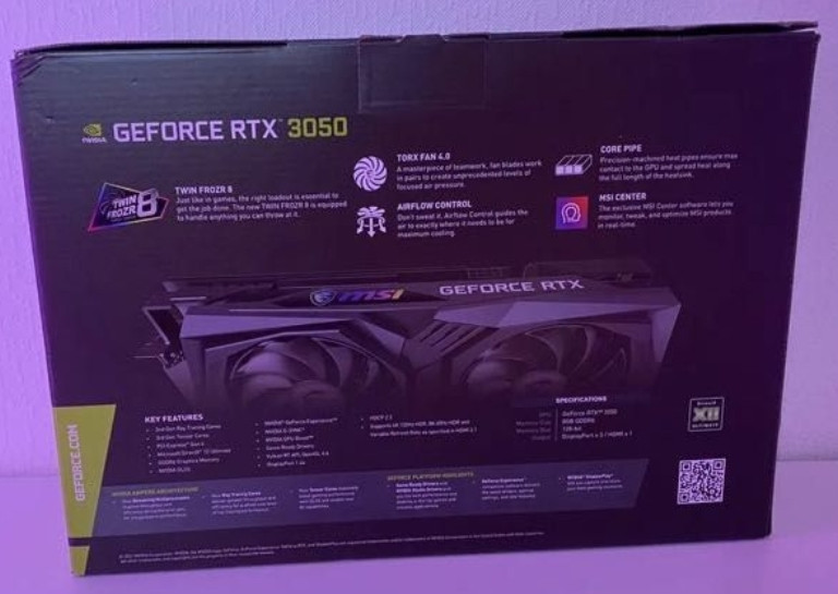 Видеокарта: Geforce rtx 3050. Киев - изображение 3