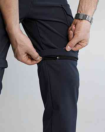 Сині штани-карго чоловічі. Штани трансформери сині Pobedov Transformer 2.0 Київ