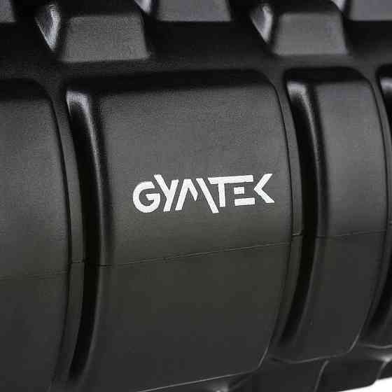 Массажный ролик Gymtek для йоги и фитнеса EVA 33*14см черный Киев