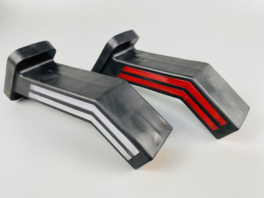 Ліхтар LED габаритний (прогумований) 12/24 V 200 мм х 145 мм, ціна за 1 шт. Мукачево - фото 6