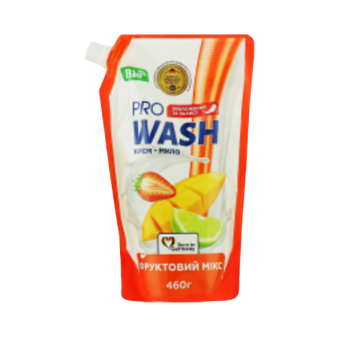 Крем-мило 460гр Фруктовий мікс ProWash (дой-пак) 2К Житомир