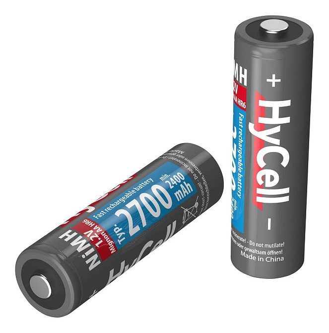 Аккумулятори Ansmann AA/HR06 HYCell NI-MH 2700 mAh BL 4 шт. Акумулятор Харків - фото 2