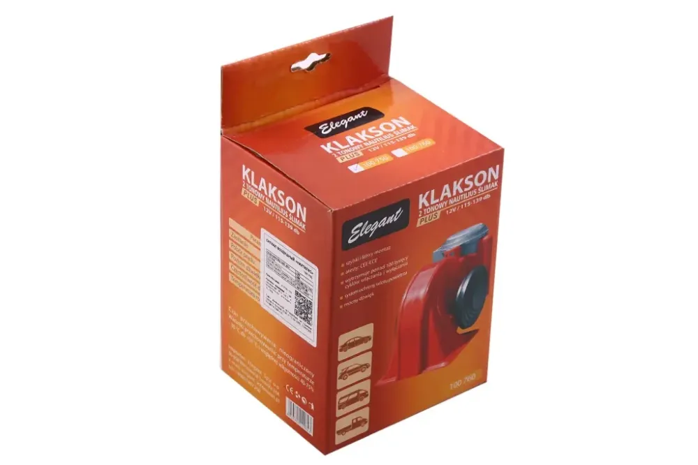 Сигнал повітряного Elegant чорний 115 дБ Вінниця - фото 4