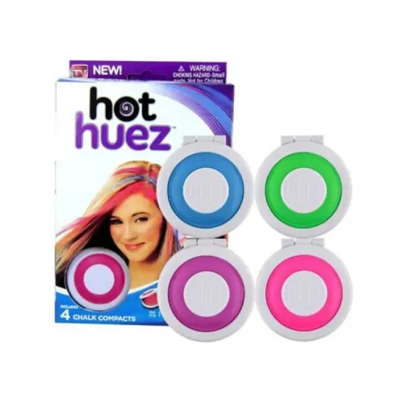 Цветные мелки для покраски волос Hot Huez 4 цвета Коломия