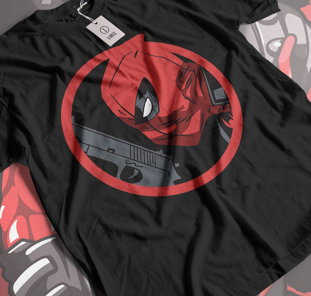 Футболка з аніме принтом Суперхеро Біртхдай Суперхеро Гіфт оверсайз (S/M/L) Чорний AnimeJ1082 Дніпро - фото 1