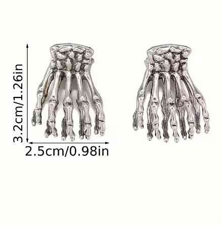 Мини крабики для волос “Скелетная рука”, 2 шт Киев