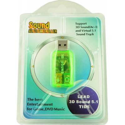 Звукова плата Atcom USB-sound card (5.1) 3D sound (Windows 7 ready) (7807) Вінниця - фото 3