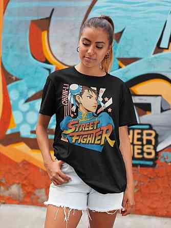 Футболка для хлопчика з аніме принтом Кхун Лі Аніме Гіфт оверсайз (зріст від 165 до 180) Чорний AnimeJ0045m Дніпро