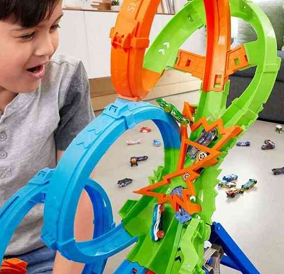 Трек Хот Вилс Невероятные Веражи и Петли Hot Wheels HXT06 ОРИГИНАЛ! Харьков