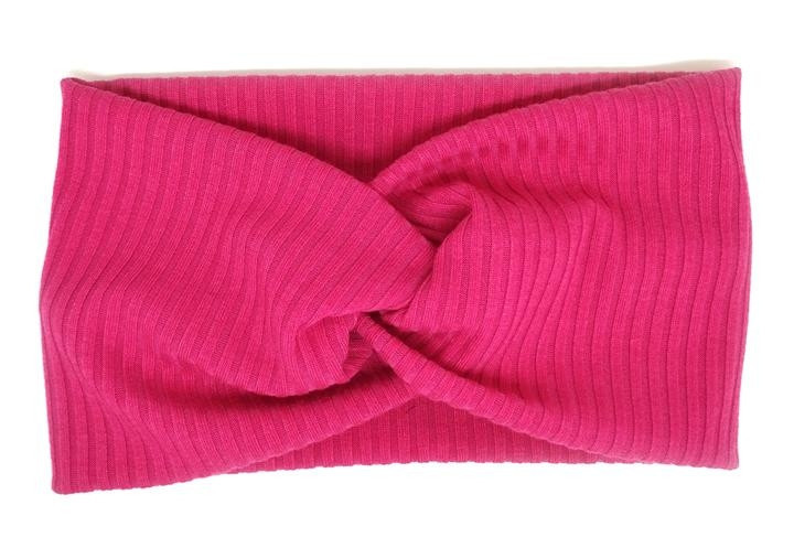 Пов'язка на голову рожева Київ - фото 1