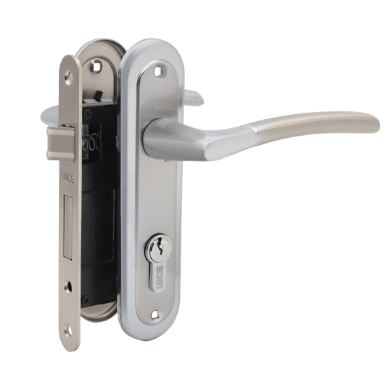 КОМПЛЕКТ A-1210 PZ SN/CP: РУЧКА НА ПЛАНЦЕ ПОД PZ С МЕХАНИЗМЫМ И ЦИЛИГРЕМ Киев