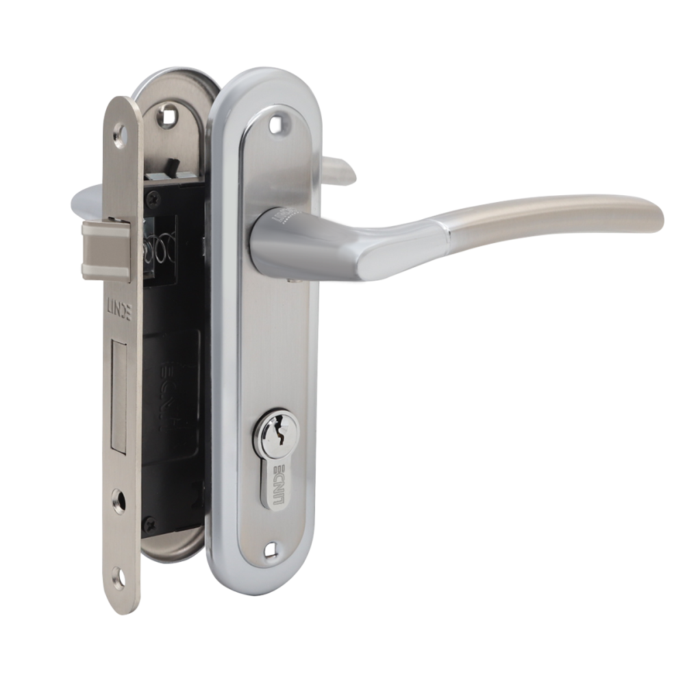 КОМПЛЕКТ A-1210 PZ SN/CP: РУЧКА НА ПЛАНЦЕ ПОД PZ С МЕХАНИЗМЫМ И ЦИЛИГРЕМ Киев - изображение 1