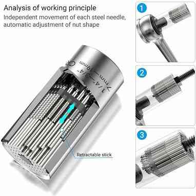 Универсальная Головка под ключ Magic Socket Днепр