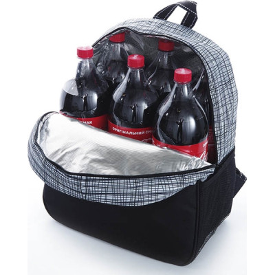 Терморюкзак СИЛА 27 л чорно-білий (34х20х40 см) (960607) Винница - изображение 4