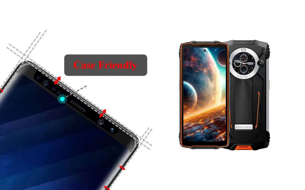 Защитное стекло HyperGlass Pro для Blackview BV8200 – максимальная чувствительность и защита Киев - изображение 4