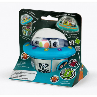Настольная игра Fun Games Shop Pop-A-Tops: Найди марсианина (Pop-A-Tops: Match a Martian) (укр.) (FGS62) Винница - изображение 6