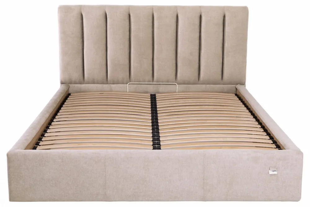 Кровать Двуспальная Sanam Comfort 180 х 200 см Мисти Mocco С подъемным механизмом и нишей для белья Мокко Днепр - изображение 2