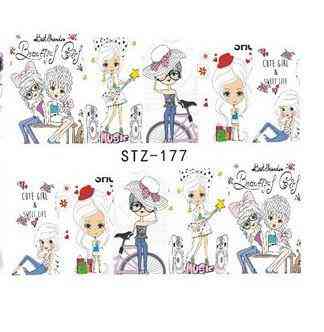 Наклейки для ногтей STZ-177 Киев