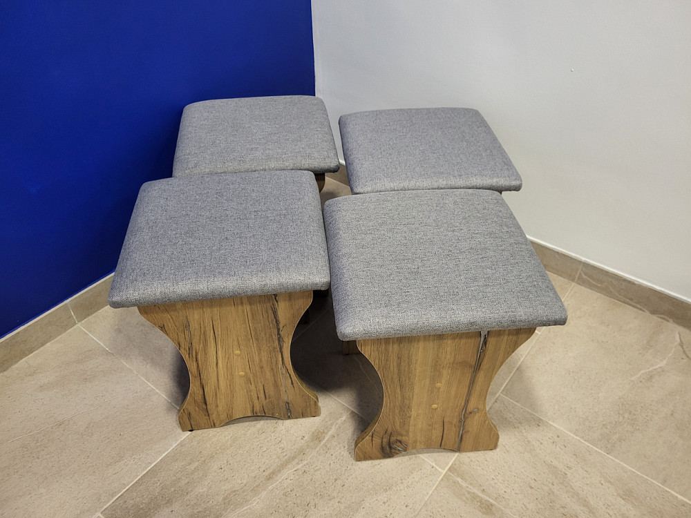 4 табурета (комплект) 35х35х44 см / mebelservice  / Дуб Флагшток Львів - фото 10