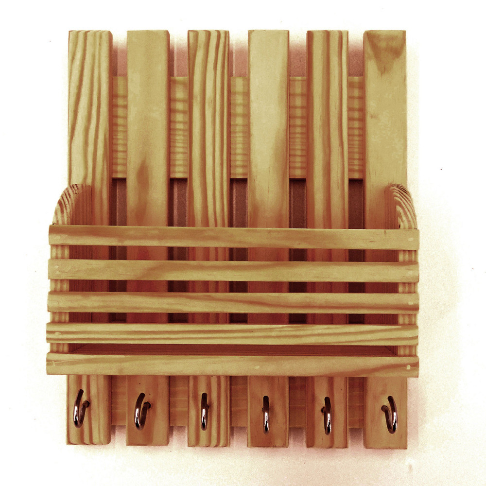 Ключниця дерев'яна "Фуа" сієна Миколаїв - фото 2