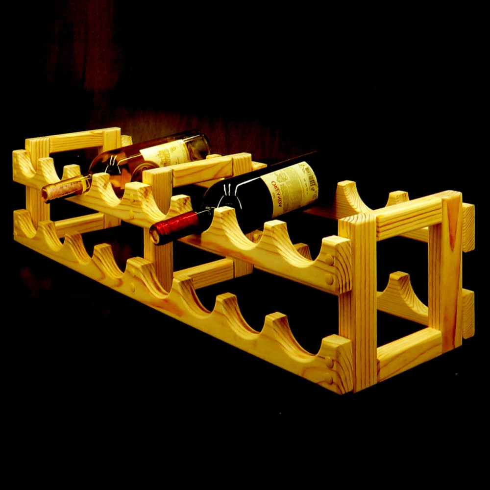 Настольная винная полка 