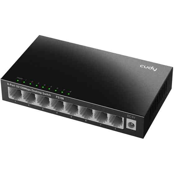 Комутатор Cudy FS108, 8 портовий 10/100 Mbps Metal Switch Вінниця