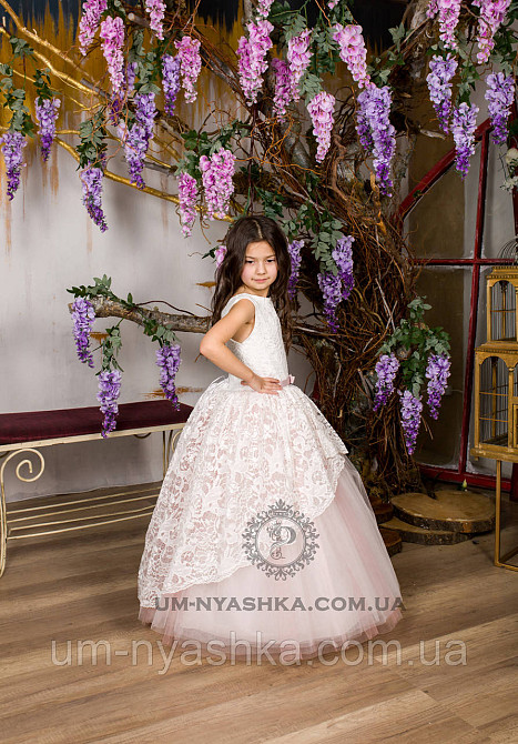 Длинное нарядное детское платье Анита  на 4-5, 6-7 лет Кривой Рог - изображение 2