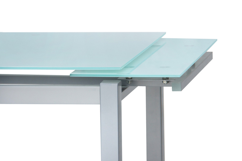 Стіл Венді XS-1025, 80/130*65, білий/сірі ноги Киев - изображение 3