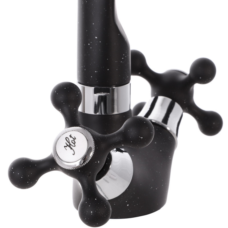 Чорний кухонний змішувач Mixxus Color 273 MI2763 Харків - фото 3