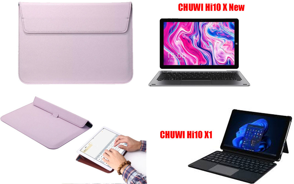 Чехол-конверт VitoCase для CHUWI Hi10 X New, Hi10 X1, с функцией подставки для планшета Фиолетовый Киев - изображение 1