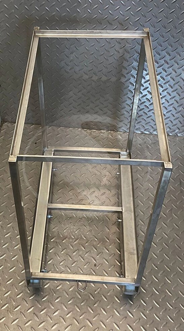 Евро-тележка с полкой для пластиковых ящиков Киев - изображение 2