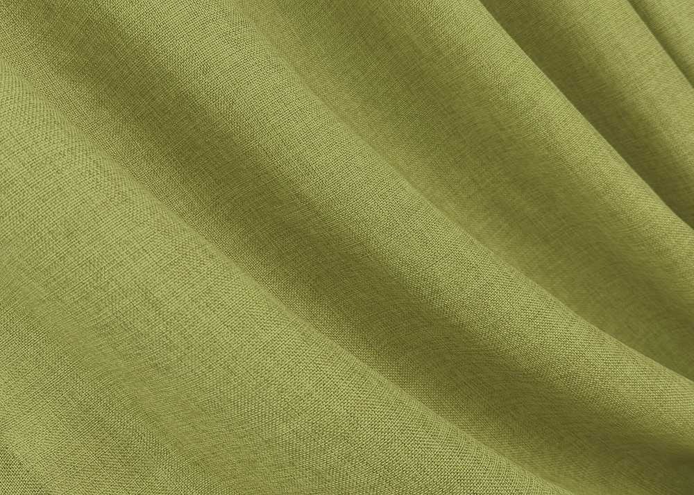 Комплект штор VR-Textil Лен Мешковина 200х270 2шт и Тюль 500х270 106-115т Оливковый с белым 71-025/6 Киев - изображение 5