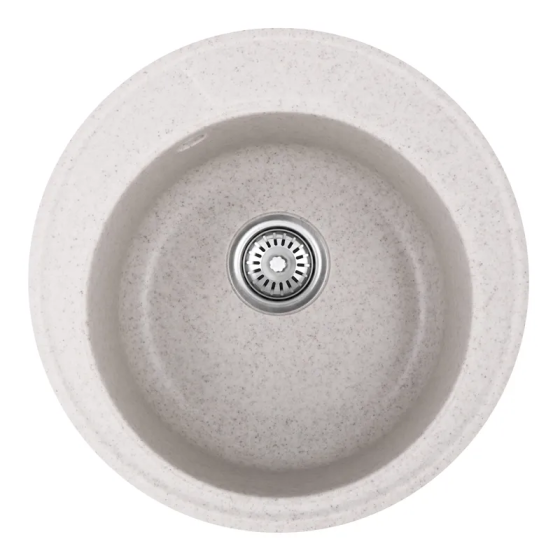 Кухонна мийка Haiba HB8301-G322 Бежевого кольору 490x180 (HB0974) надійна Харків