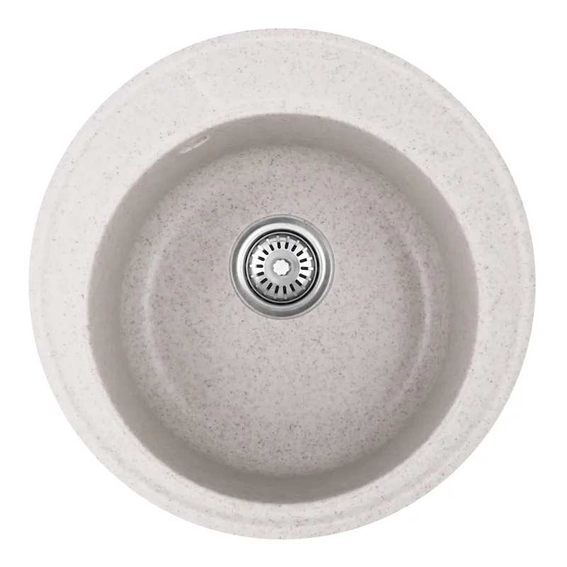 Кухонна мийка Haiba HB8301-G322 Бежевого кольору 490x180 (HB0974) надійна Харків - фото 1