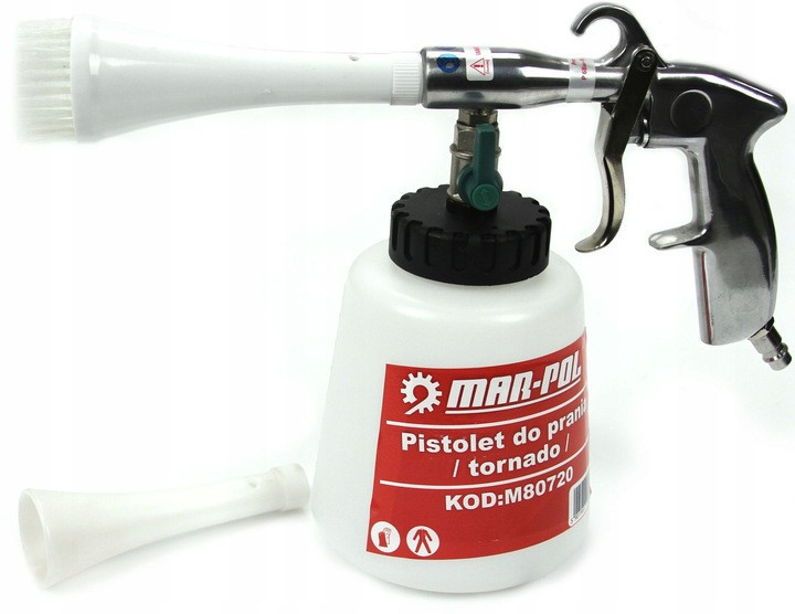 Пневматичний пістолет для хімчистки 1 літра 5 бар Mar-Pol (M80720) Нововолинськ - фото 3