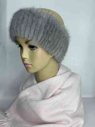 Норкова пов'язка на голову жіноча Сірий Харків