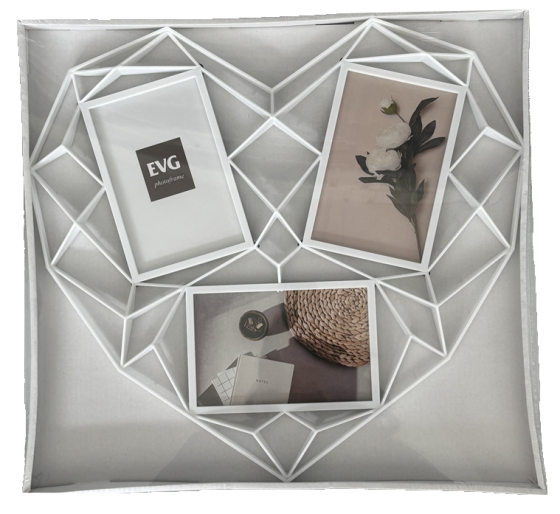 Мультірамка EVG INNO ZB-3-3841 WHITE COLLAGE 3 (6884593) Київ